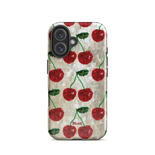 Cherry Luxe iPhone Case - Blunt Cases