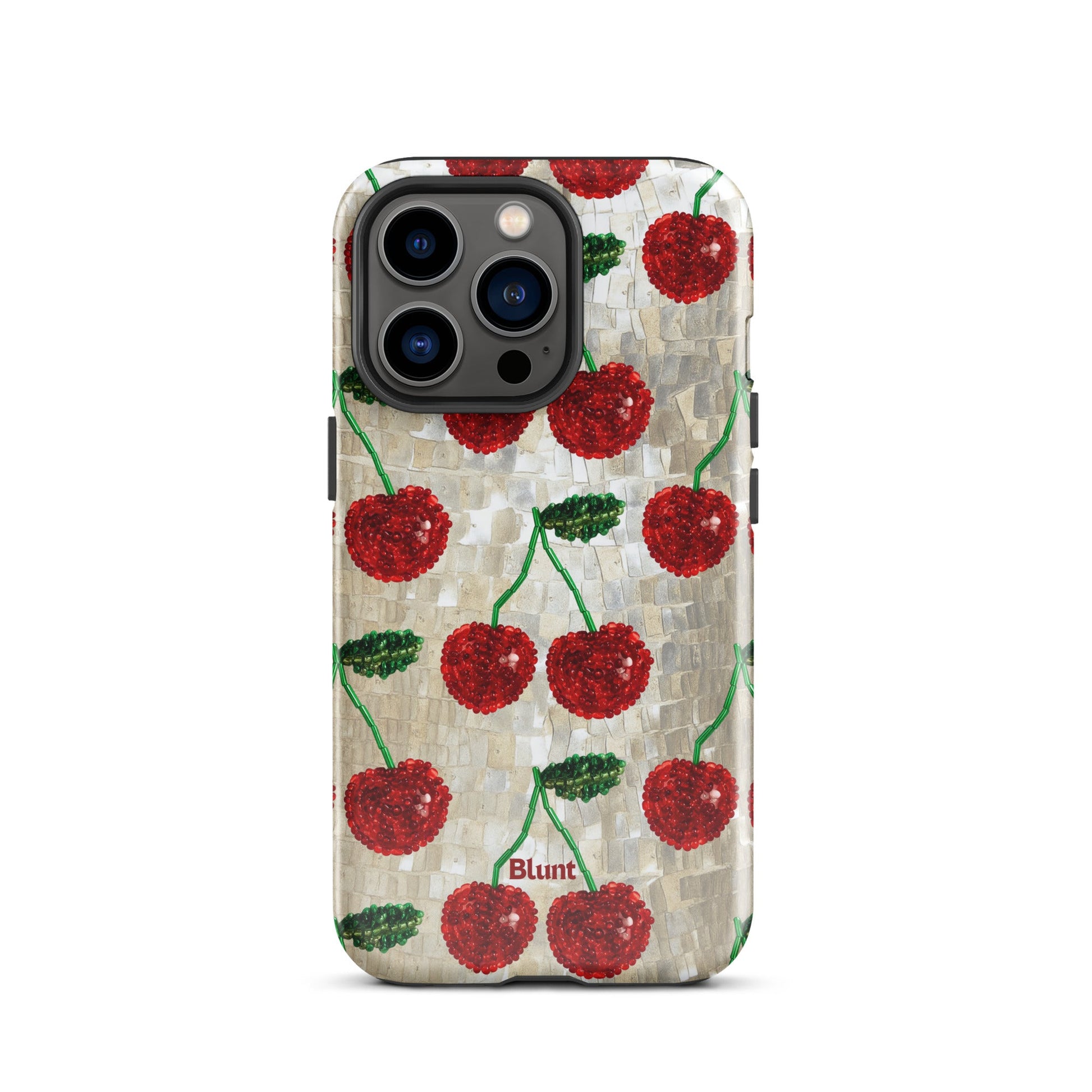 Cherry Luxe iPhone Case - Blunt Cases