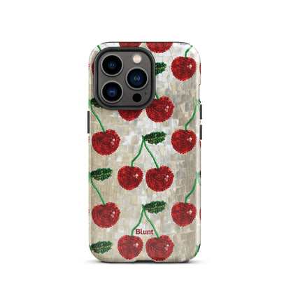 Cherry Luxe iPhone Case - Blunt Cases
