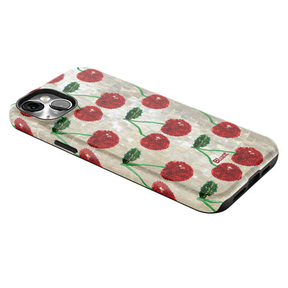 Cherry Luxe iPhone Case gallery - Iphone_14_Mini_Air_Plus_2