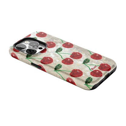 Cherry Luxe iPhone Case gallery - Iphone_15_Pro_2