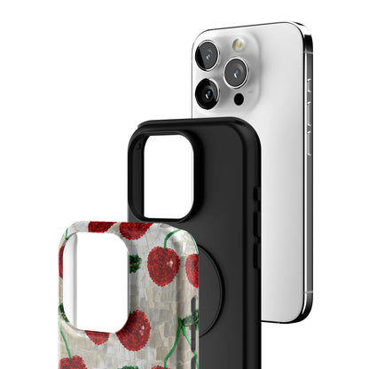 Cherry Luxe iPhone Case gallery - Iphone_15_Pro_3