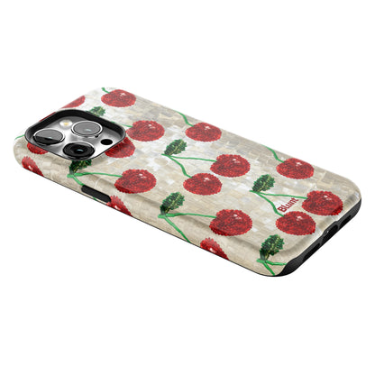 Cherry Luxe iPhone Case gallery - Iphone_15_Pro_Max_2