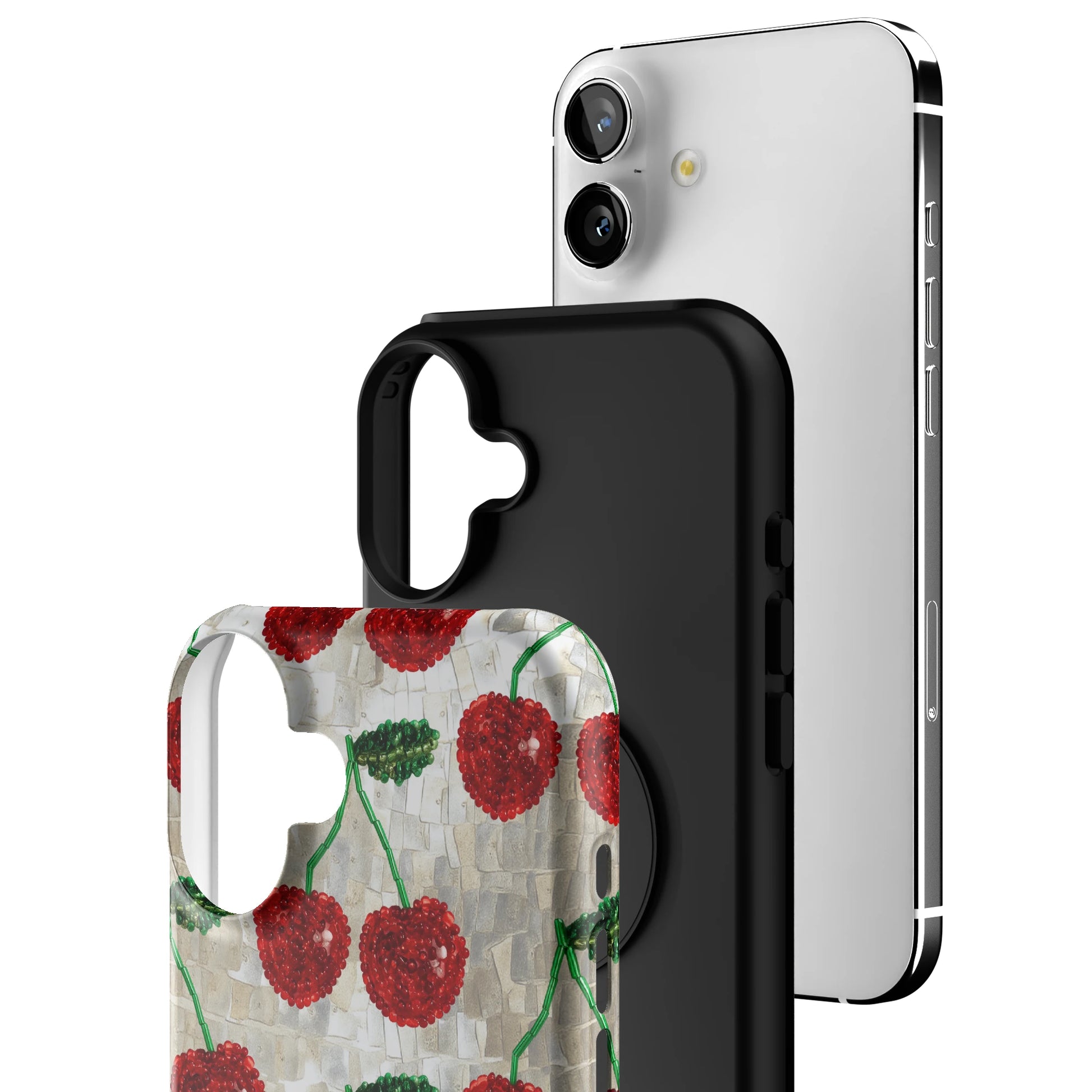 Cherry Luxe iPhone Case gallery - Iphone_16_Mini_Air_Plus_3