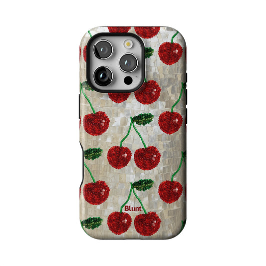 Cherry Luxe iPhone Case gallery - Iphone_16_Pro_1