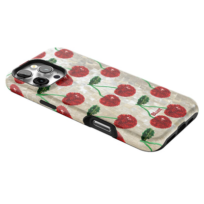 Cherry Luxe iPhone Case gallery - Iphone_16_Pro_Max_2