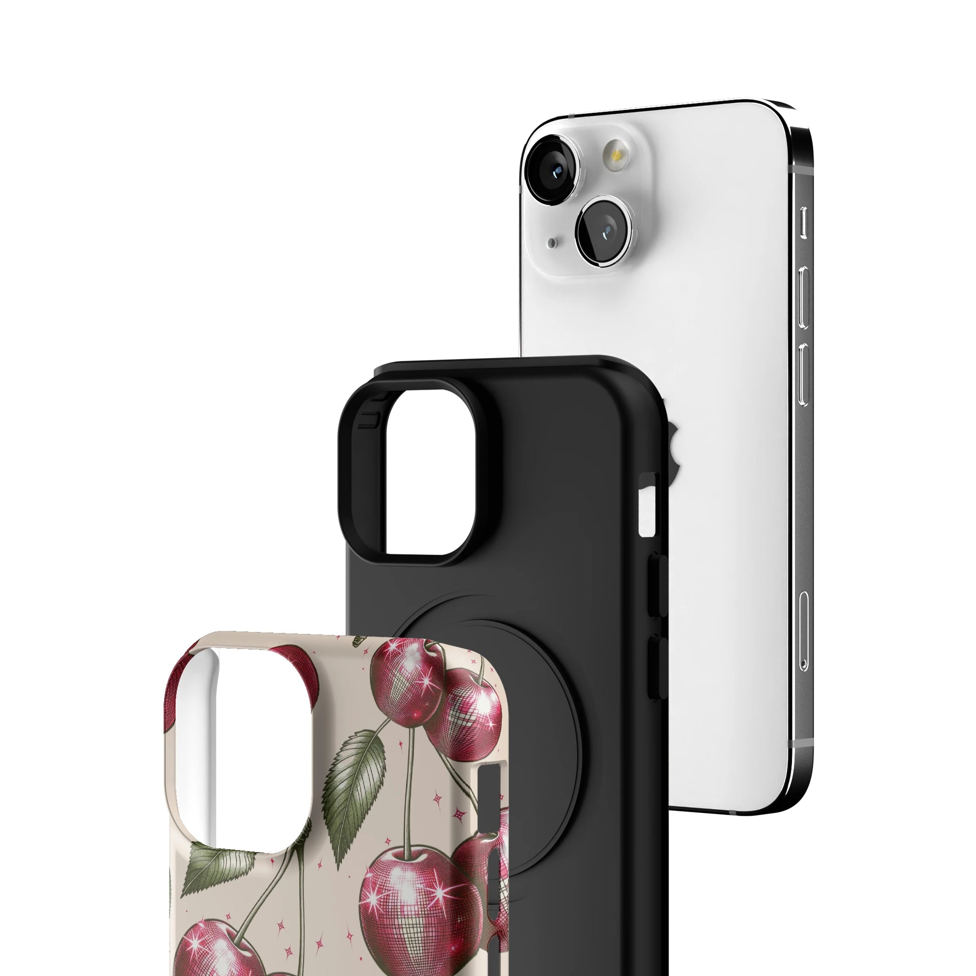 Cream Cherry Party iPhone Case gallery - Iphone_13_Mini_Air_Plus_3