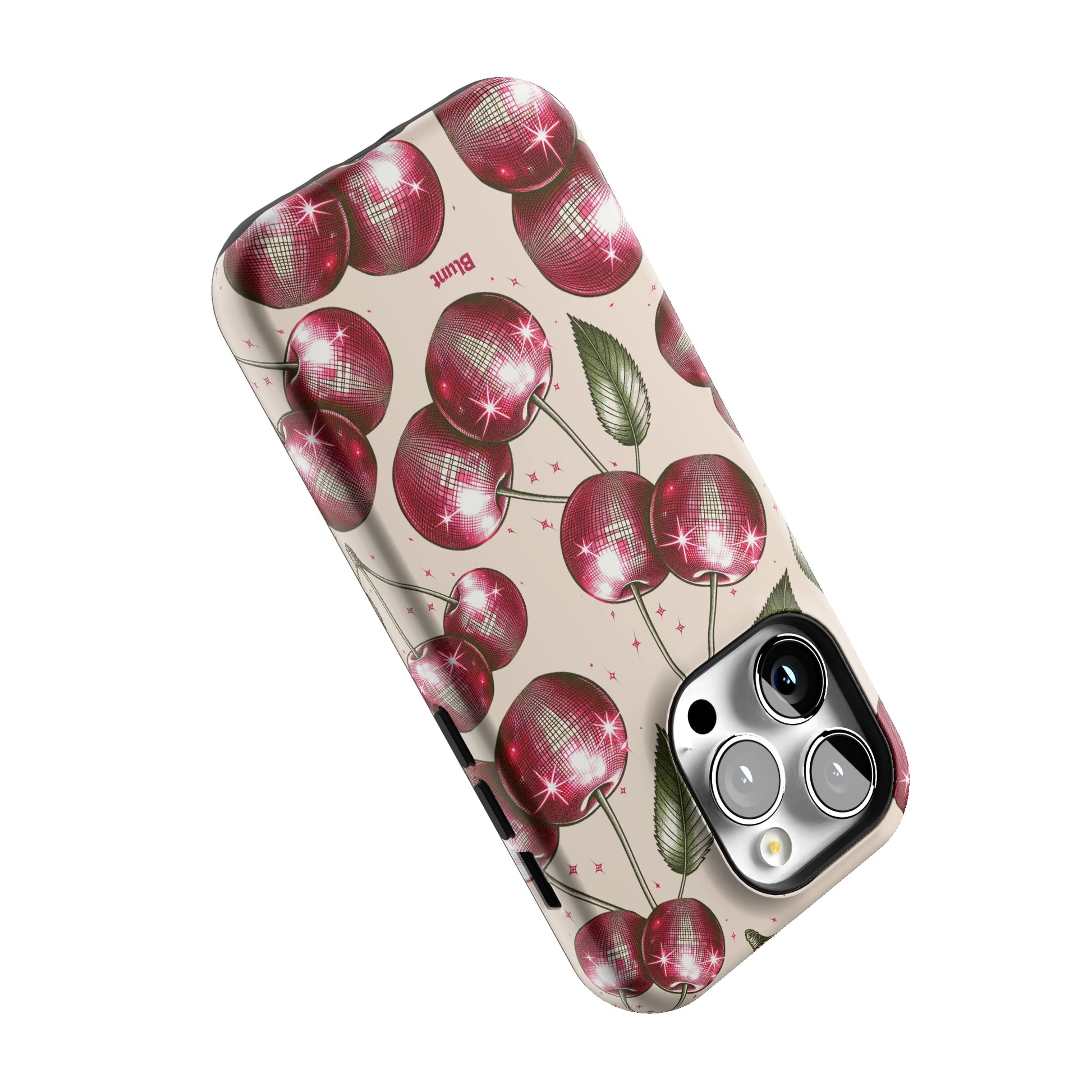 Cream Cherry Party iPhone Case gallery - Iphone_14_Pro_5
