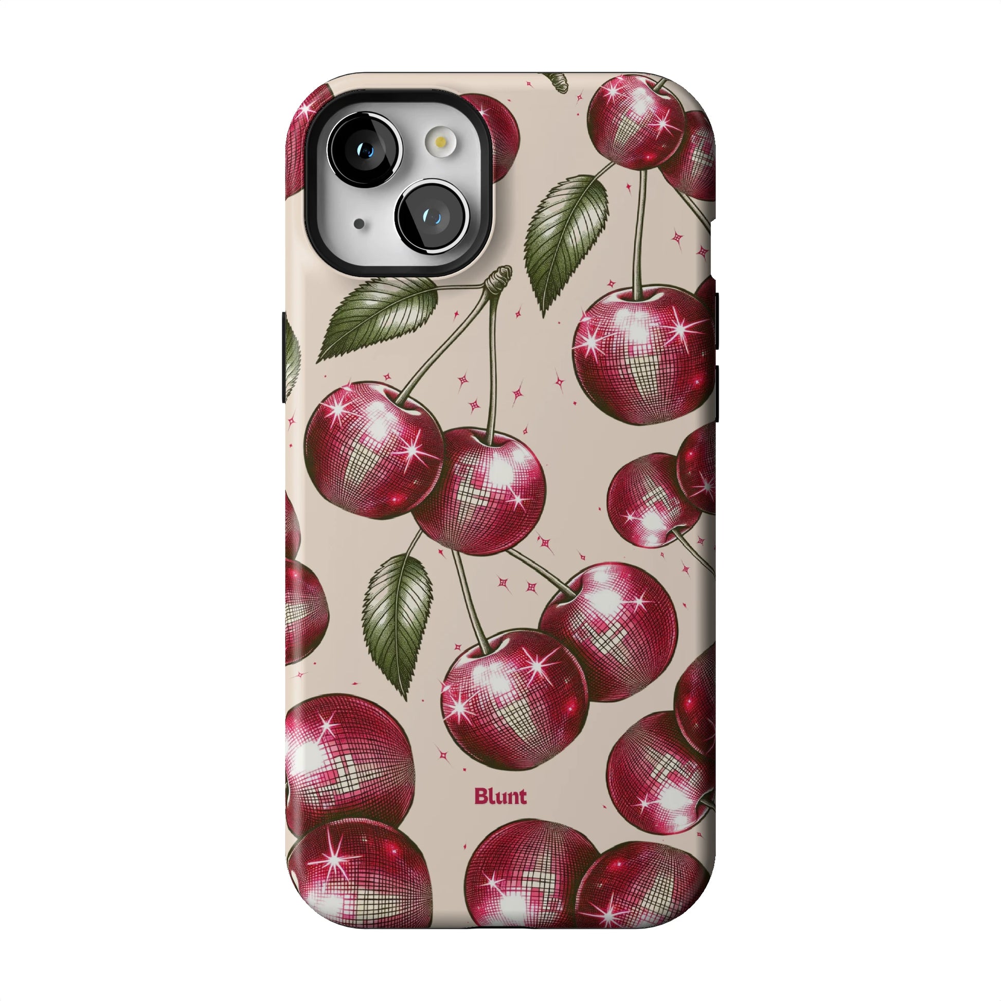 Cream Cherry Party iPhone Case gallery - Iphone_15_Mini_Air_Plus_1