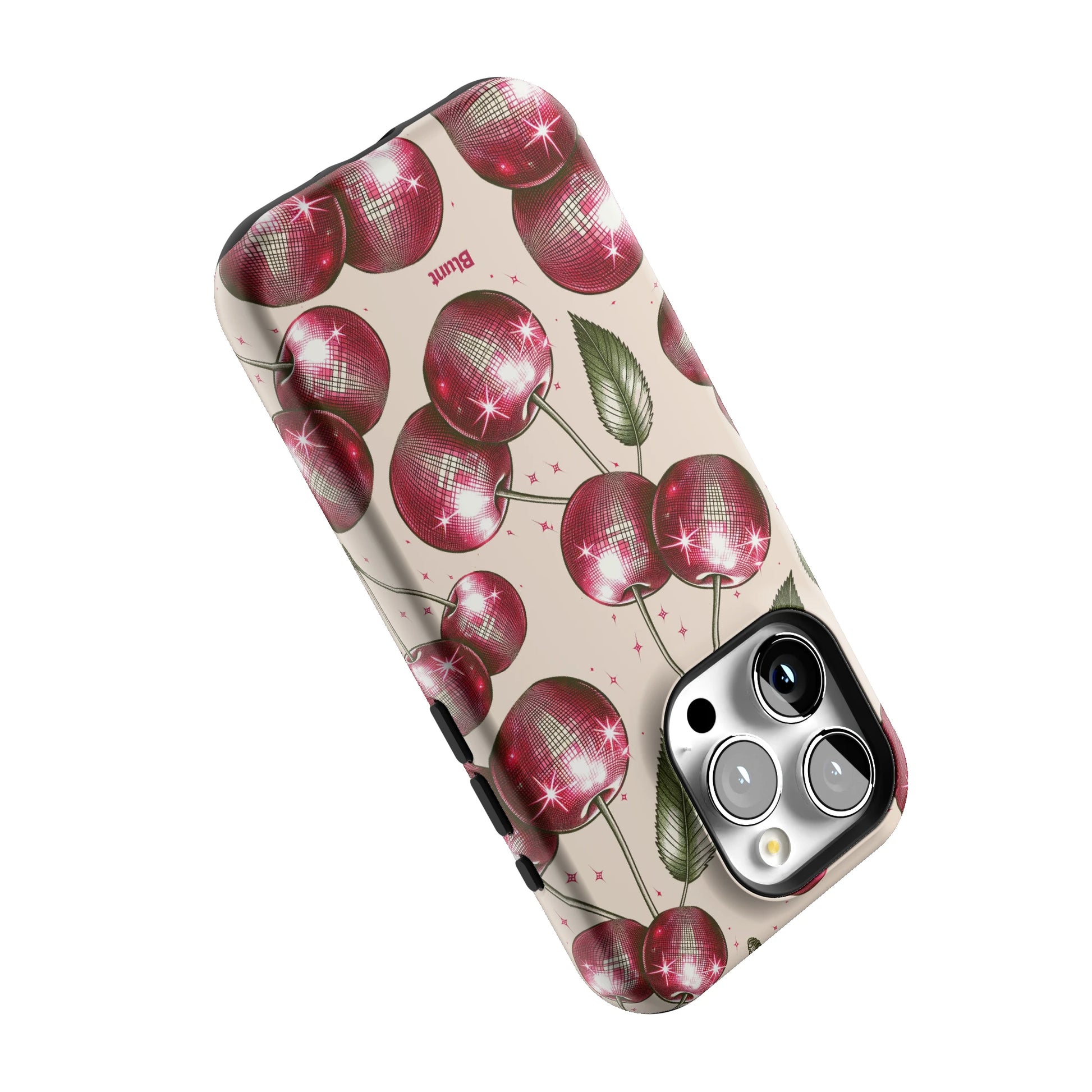 Cream Cherry Party iPhone Case gallery - Iphone_15_Pro_5