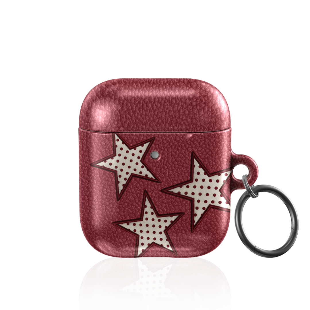 Cherry Polka Star AirPod Case - Blunt Cases