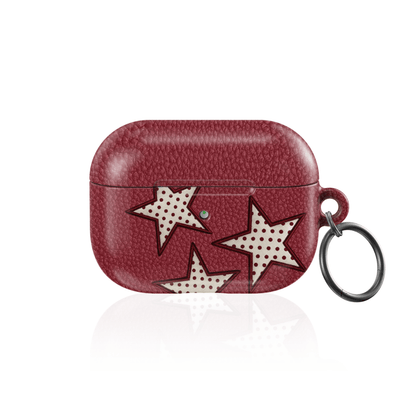 Cherry Polka Star AirPod Case - Blunt Cases