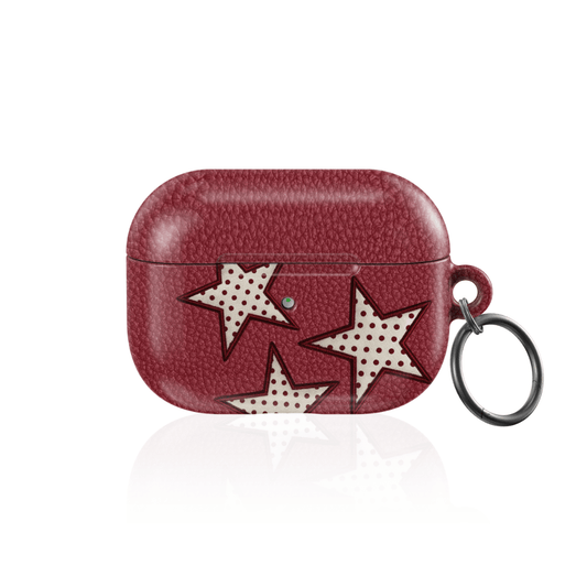 Cherry Polka Star AirPod Case - Blunt Cases