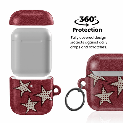 Cherry Polka Star AirPod Case - Blunt Cases