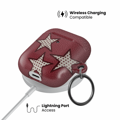 Cherry Polka Star AirPod Case - Blunt Cases