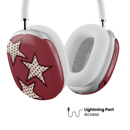 Cherry Polka Star AirPod Max Case - Blunt Cases