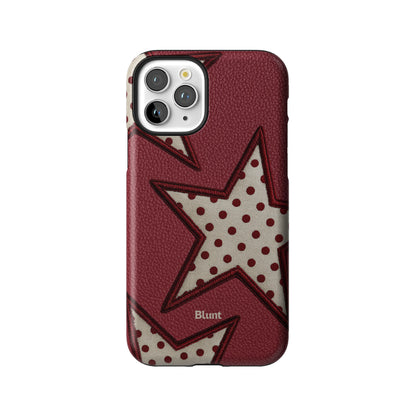 Cherry Polka Star iPhone Case gallery - Iphone_11_Pro_1