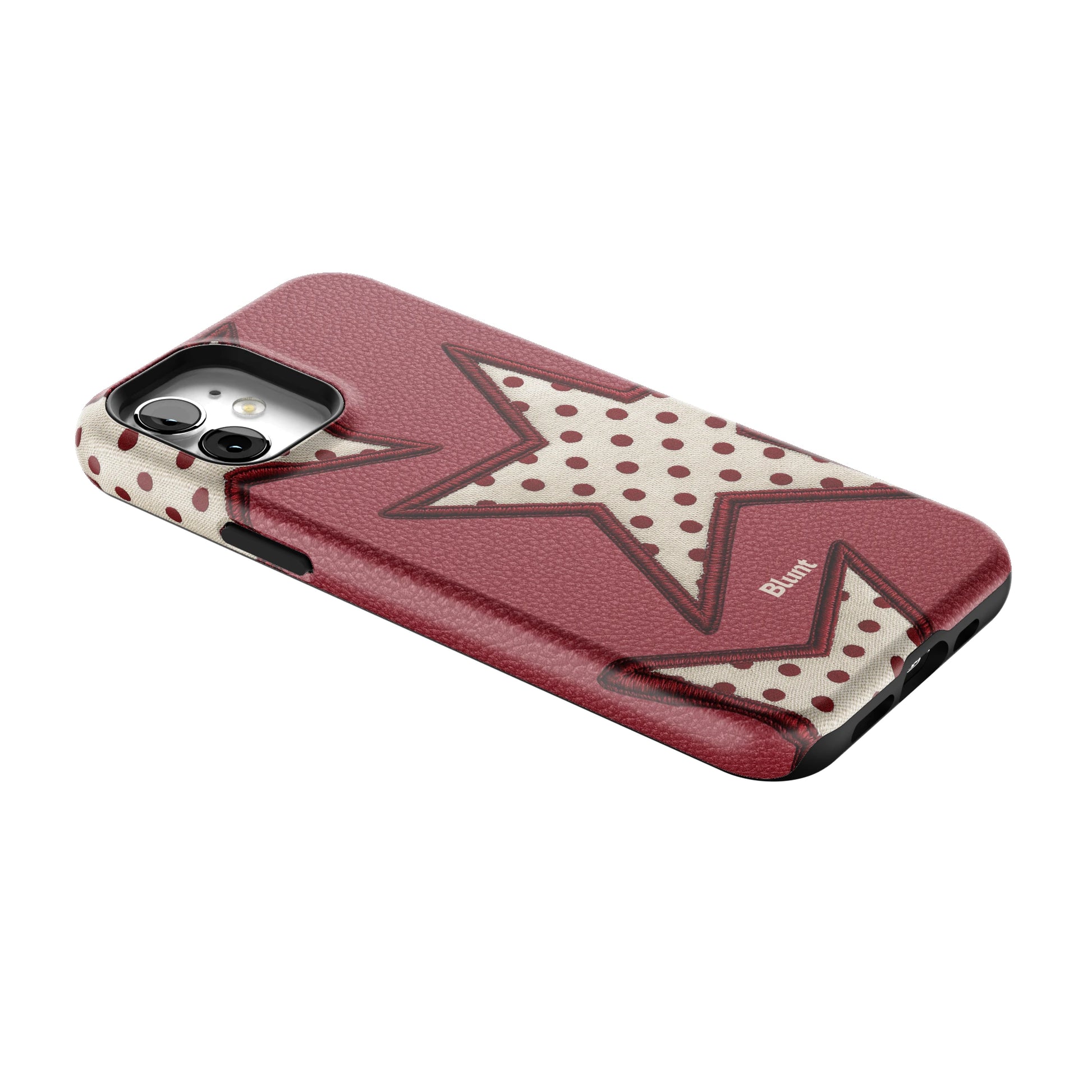 Cherry Polka Star iPhone Case gallery - Iphone_12_Iphone_2