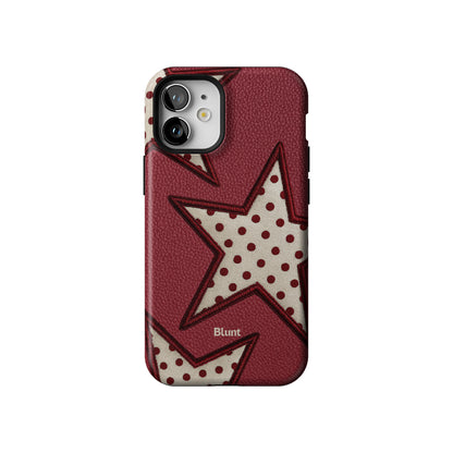 Cherry Polka Star iPhone Case gallery - Iphone_12_Mini_Air_Plus_1