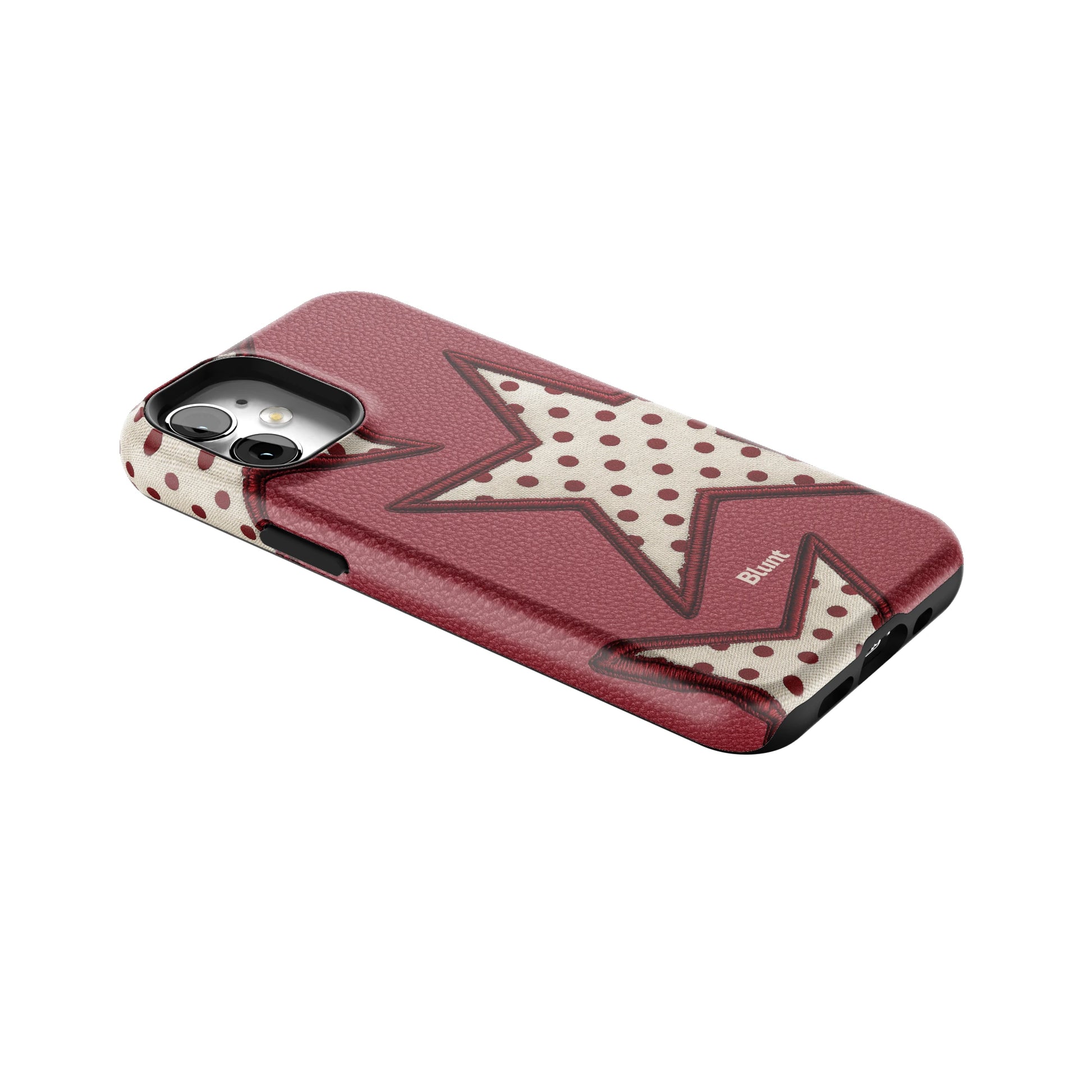 Cherry Polka Star iPhone Case gallery - Iphone_12_Mini_Air_Plus_2