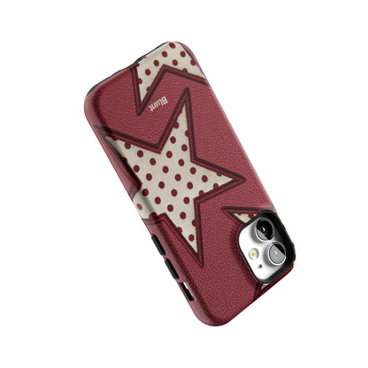 Cherry Polka Star iPhone Case gallery - Iphone_12_Mini_Air_Plus_5