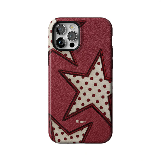 Cherry Polka Star iPhone Case gallery - Iphone_12_Pro_1