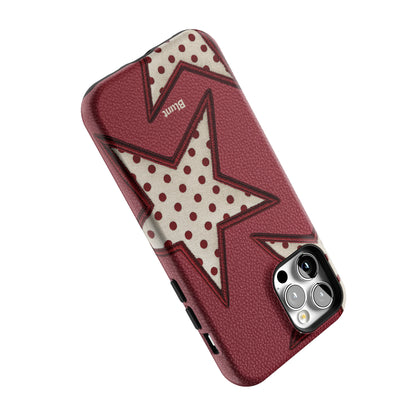 Cherry Polka Star iPhone Case gallery - Iphone_12_Pro_5