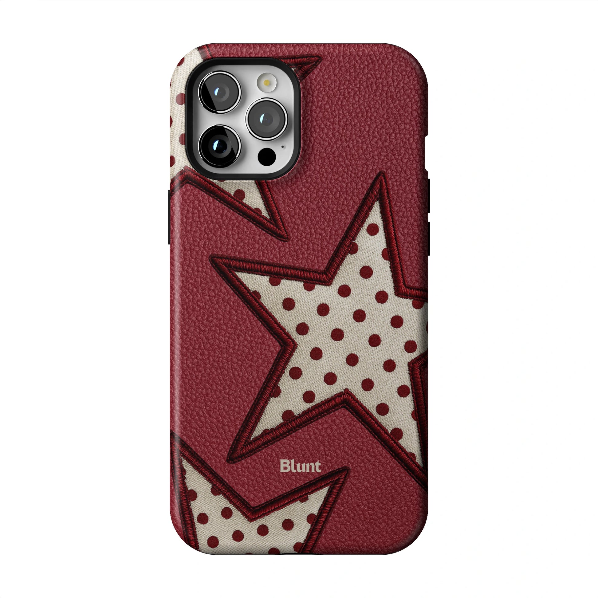 Cherry Polka Star iPhone Case gallery - Iphone_12_Pro_Max_1