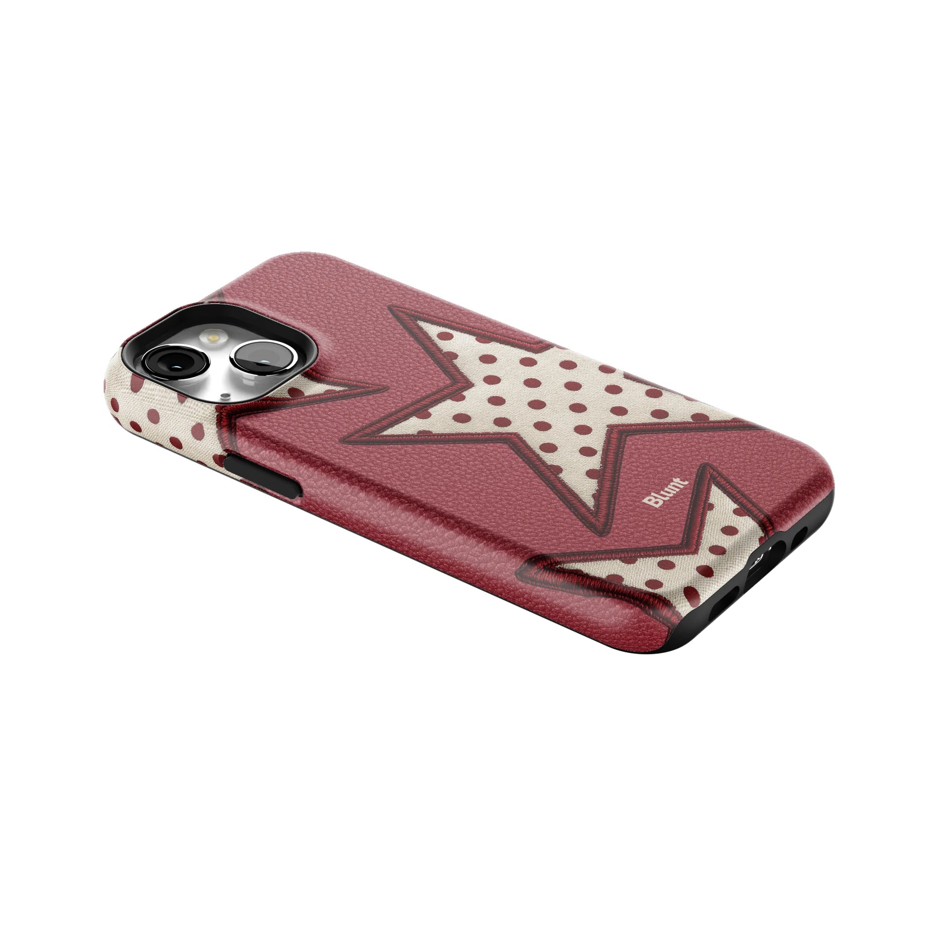 Cherry Polka Star iPhone Case gallery - Iphone_13_Mini_Air_Plus_2