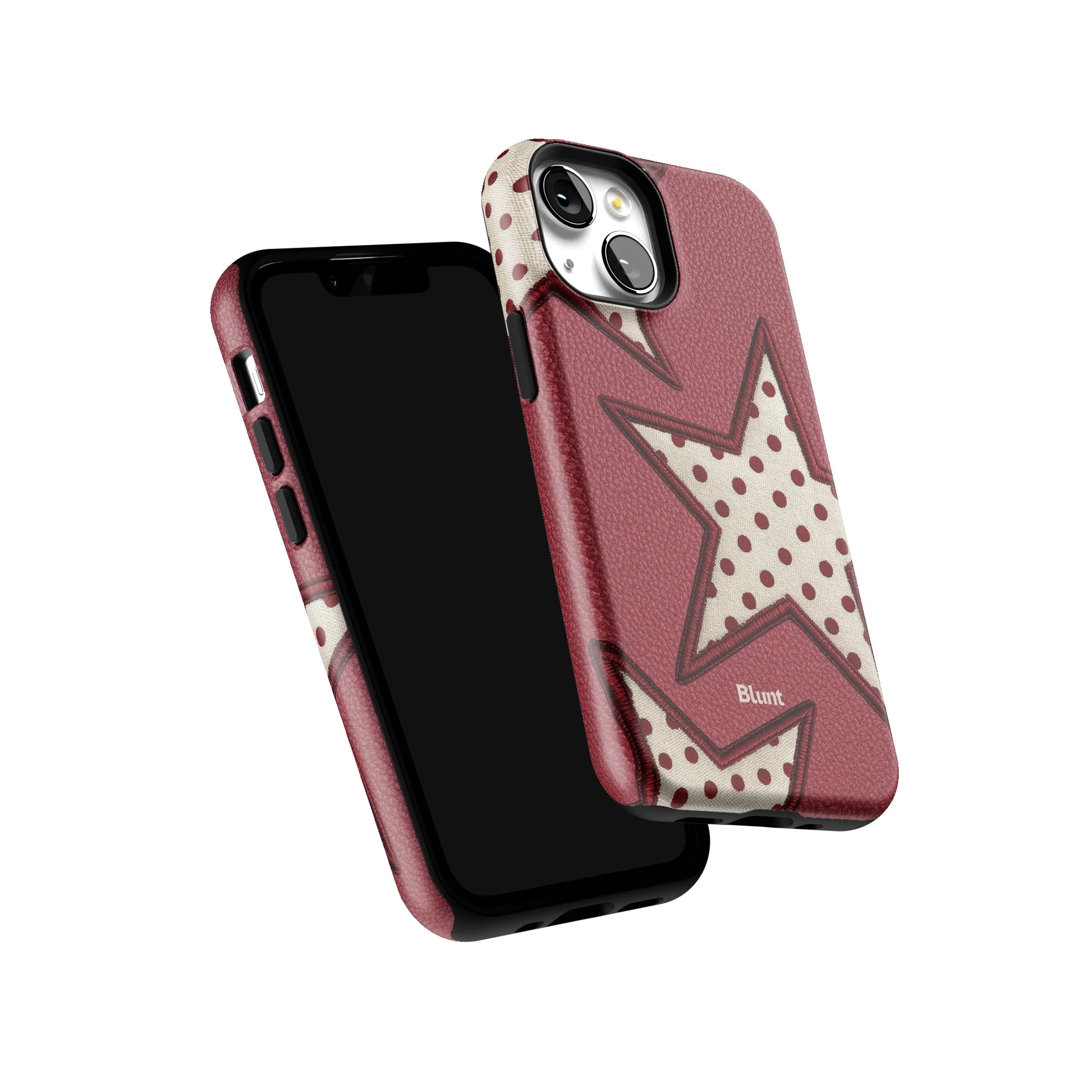 Cherry Polka Star iPhone Case gallery - Iphone_13_Mini_Air_Plus_6