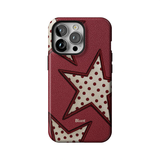 Cherry Polka Star iPhone Case gallery - Iphone_13_Pro_1