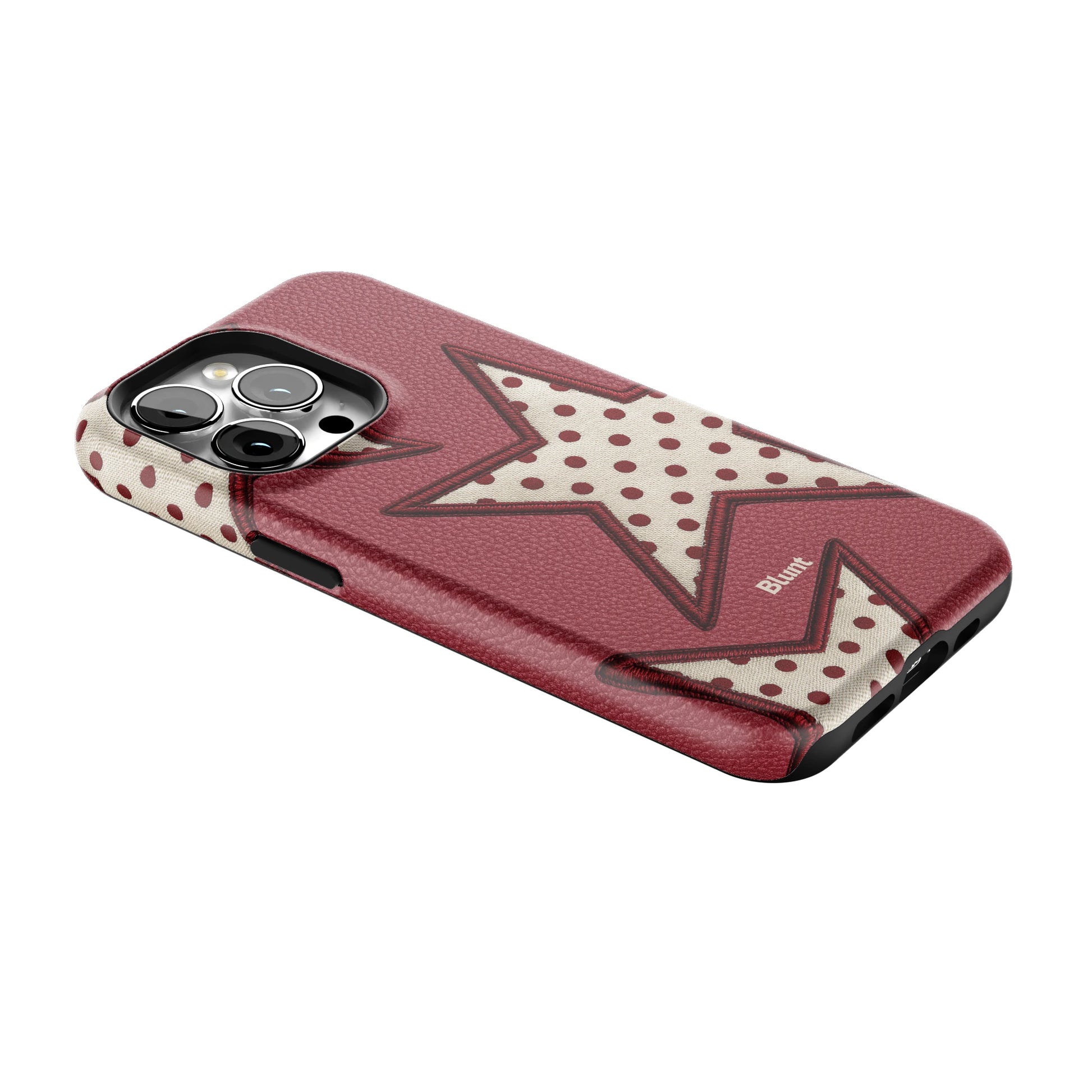Cherry Polka Star iPhone Case gallery - Iphone_13_Pro_2