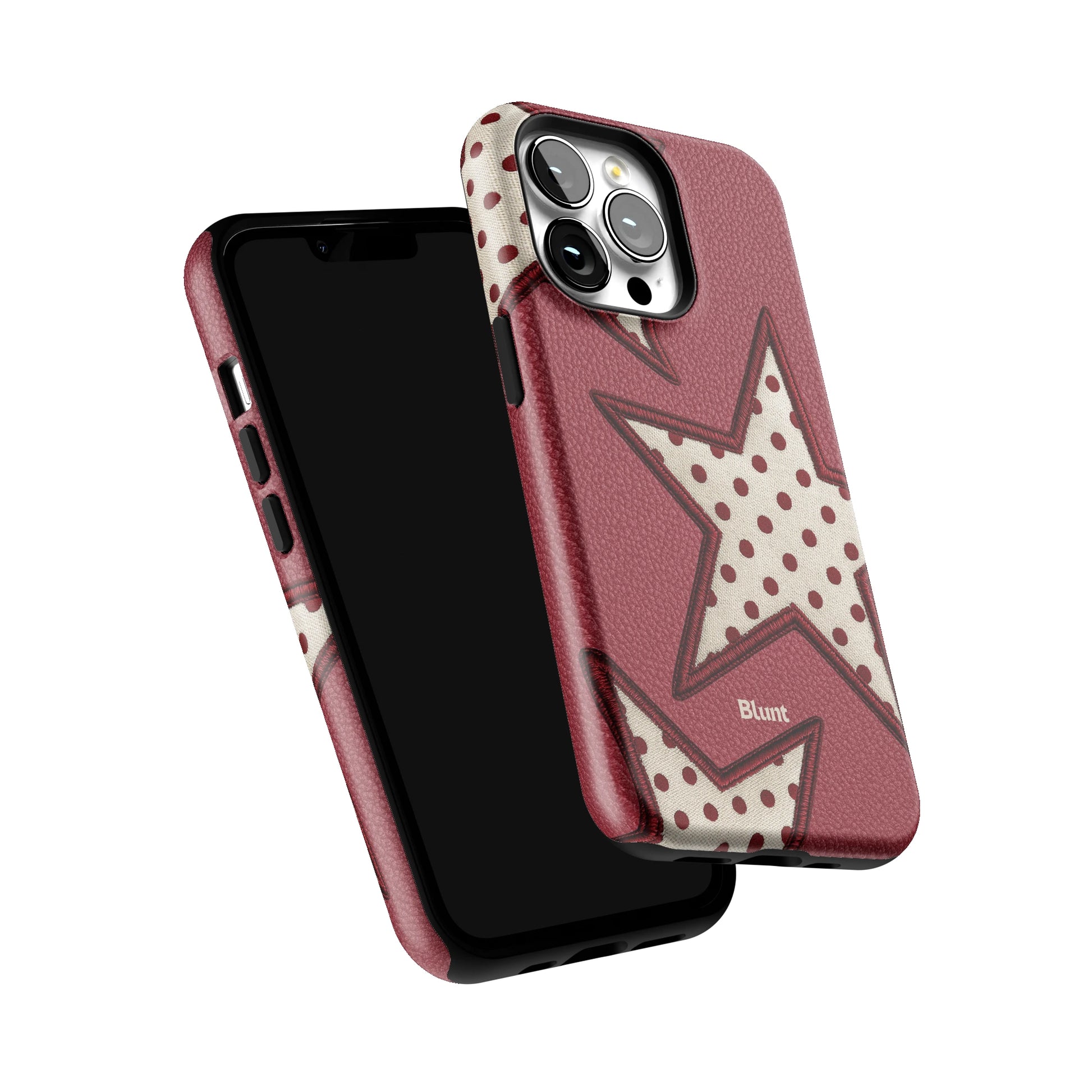 Cherry Polka Star iPhone Case gallery - Iphone_13_Pro_6