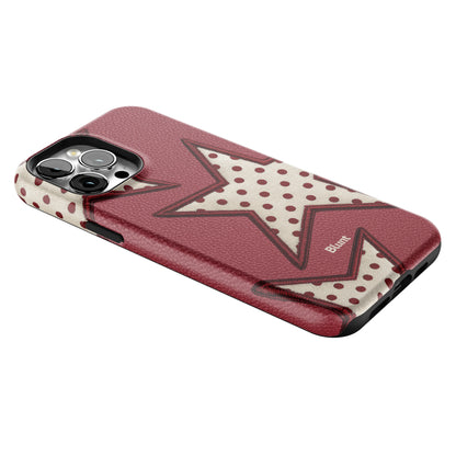 Cherry Polka Star iPhone Case gallery - Iphone_13_Pro_Max_2