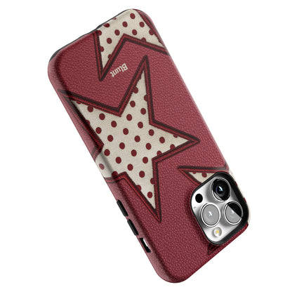 Cherry Polka Star iPhone Case gallery - Iphone_13_Pro_Max_5