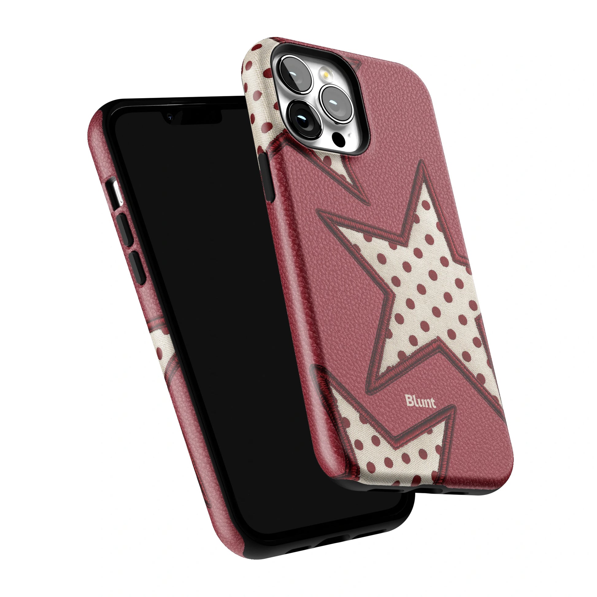 Cherry Polka Star iPhone Case gallery - Iphone_13_Pro_Max_6