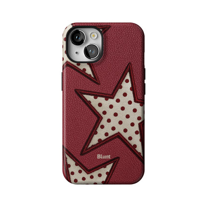 Cherry Polka Star iPhone Case gallery - Iphone_14_Iphone_1