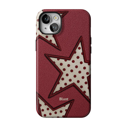 Cherry Polka Star iPhone Case gallery - Iphone_14_Mini_Air_Plus_1