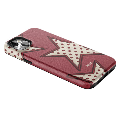 Cherry Polka Star iPhone Case gallery - Iphone_14_Mini_Air_Plus_2