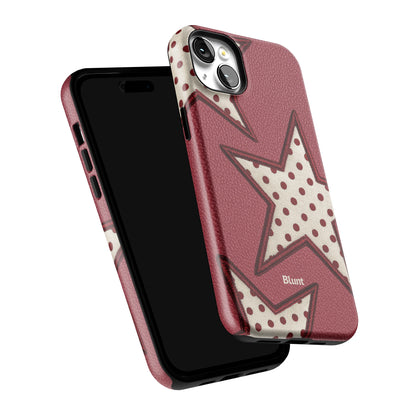 Cherry Polka Star iPhone Case gallery - Iphone_14_Mini_Air_Plus_6