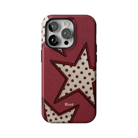 Cherry Polka Star iPhone Case gallery - Iphone_14_Pro_1