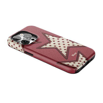 Cherry Polka Star iPhone Case gallery - Iphone_14_Pro_2