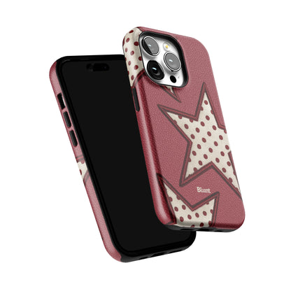 Cherry Polka Star iPhone Case gallery - Iphone_14_Pro_6