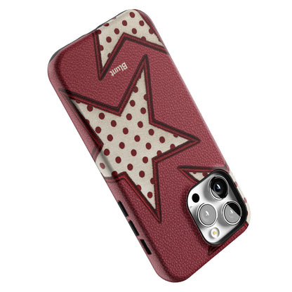 Cherry Polka Star iPhone Case gallery - Iphone_14_Pro_Max_5