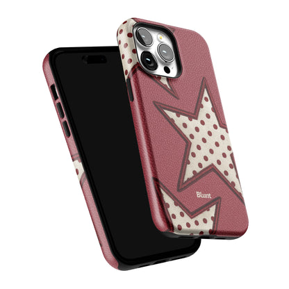 Cherry Polka Star iPhone Case gallery - Iphone_14_Pro_Max_6