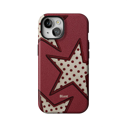 Cherry Polka Star iPhone Case gallery - Iphone_15_Iphone_1