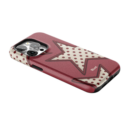 Cherry Polka Star iPhone Case gallery - Iphone_15_Pro_2
