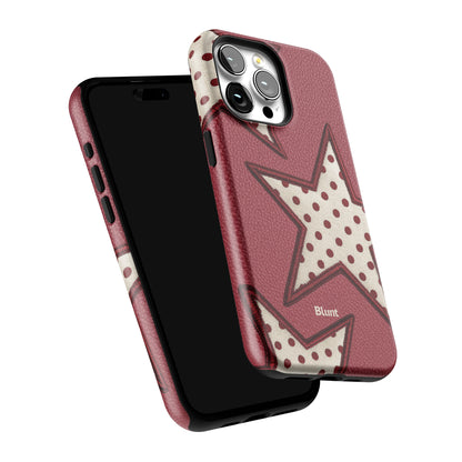 Cherry Polka Star iPhone Case gallery - Iphone_15_Pro_Max_6