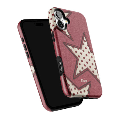 Cherry Polka Star iPhone Case gallery - Iphone_16_Mini_Air_Plus_6
