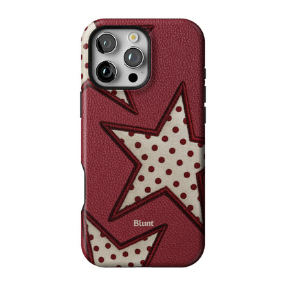 Cherry Polka Star iPhone Case gallery - Iphone_16_Pro_Max_1